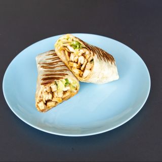 Chicken Wrap & Drink