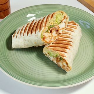 Chicken Wrap & Drink