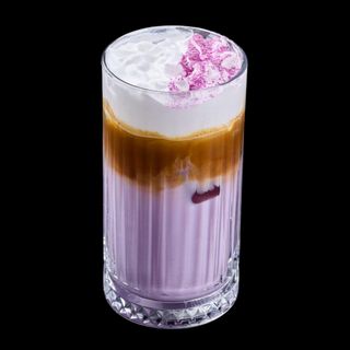Ube Lavender Iced Latte