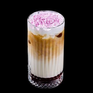 Cherry Brulle Iced Latte