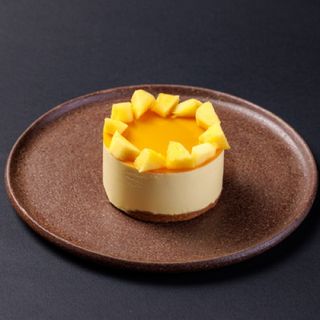 Desert cu brânză și mango