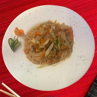 Noodles cu creveti si legume 350g