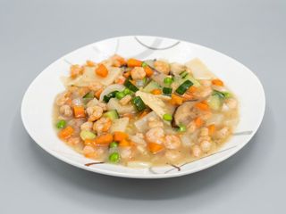 Creveți cu legume 350g
