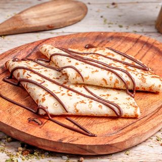 Clătite cu dulceata visine