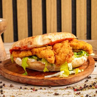 Buzunar cu Șnițel Cheddar