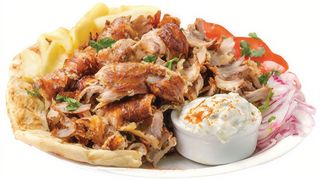 Gyro porc la farfurie 450gr