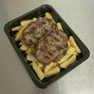 Combo Cotlet cu cartofi prăjiți