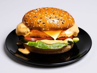 Meniu burger snitel de pui