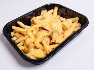 Cartofi prăjiți cu brânză cheddar