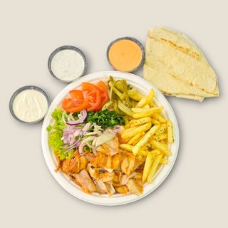 Shaorma de pui la farfurie 490g