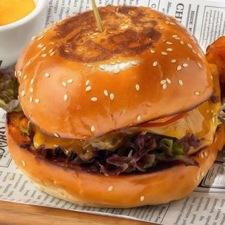 Double Cheeseburger Black Angus