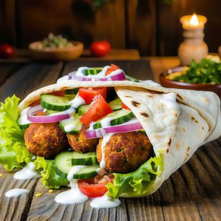 Falafel la lipie
