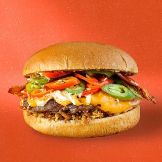 Best Hot Burger + Cartofi Prajiti