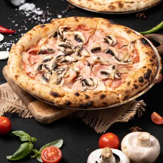 Pizza Prosciutto e Funghi  Ø32cm