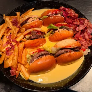 PLATOU HEAVEN BURGER (3 PERSOANE) | 1300GR / 3563KCAL 