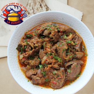 Ficatei de pui cu ceapa