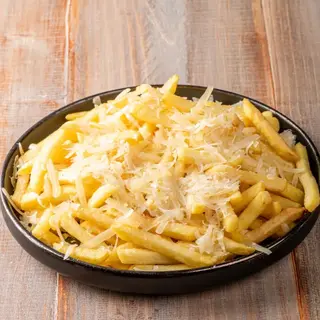 Cartofi prajiti cu pui si cheese