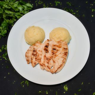 PM Piept de pui(90g) cu piure(250g) - 340g