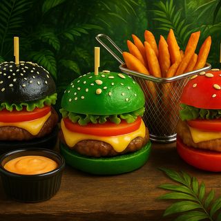 Triple Mini Burgers
