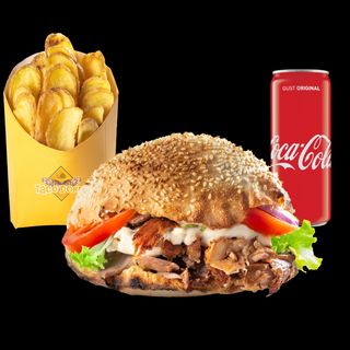 Meniu doner de vita si curcan XXL