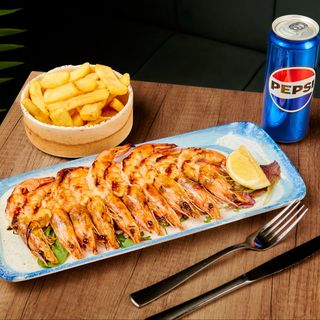 Combo Creveți la gratar