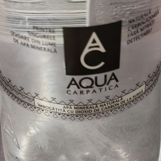 APĂ CARBOGAZIFICATA / PLATĂ.