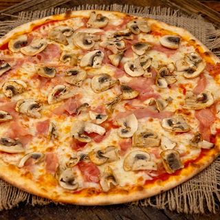 Pizza medie Prosciutto e funghi