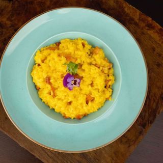 Risotto cu bacon si sofran