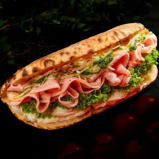 Mortadella panini