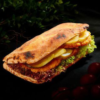 Garlic chicken panini