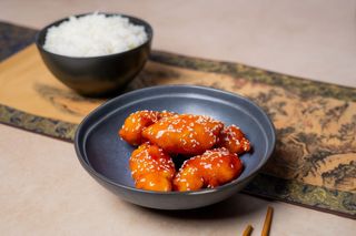 Piept de pui caramelizat