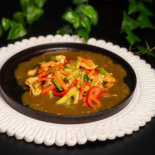 Pulpă de porc cu de toate