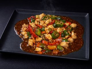 Pulpa de pui cu ardei iute