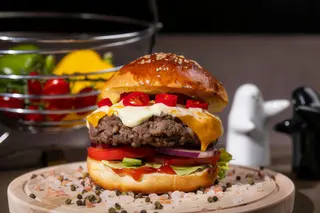 Spicy burger
