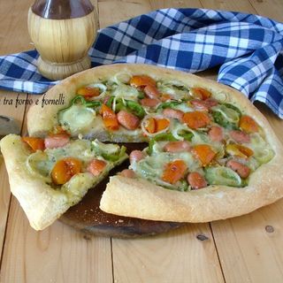 Pizza Peperoni e Cipola