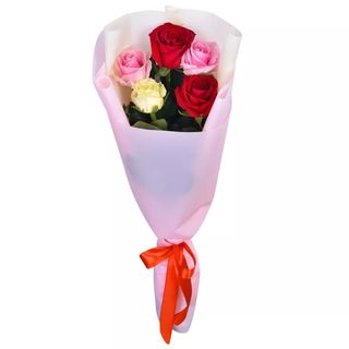 5 TRANDAFIRI COLORATI 