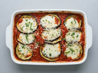 Parmigiana de vinete