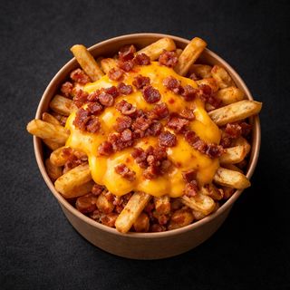 Cartofi cu bacon și cheddar