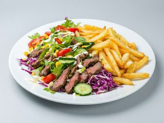 Shaorma la farfurie pui