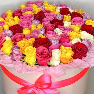 Cutie cu multicolori