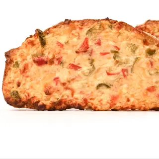 Tartina cu branza si ardei jalapenos