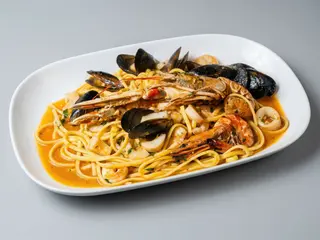 Linguine cu fructe de mare
