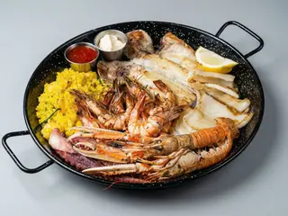 Platou cu fructe de mare grill