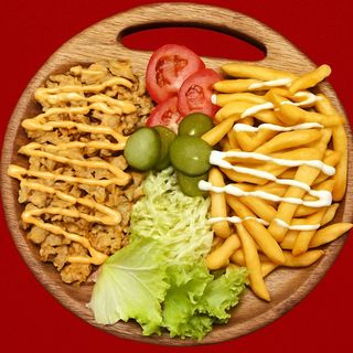 SHAORMA DE PUI ( farfurie)