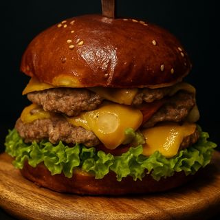 Meniu Double Champion Burger Vita