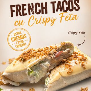 TACOS CRISPY FETA