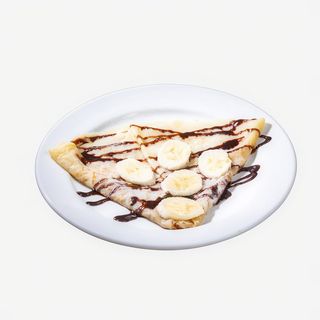 Clatita cu nutella si banane