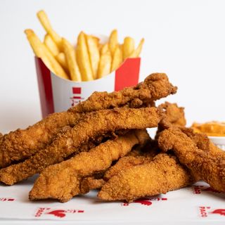 MENIU CRISPY STRIPS MEDIU