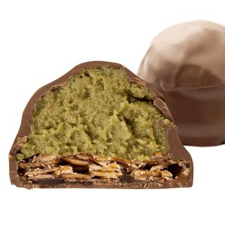 Florentine cu unt de fistic și înveliș cu ciocolată cu lapte