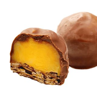 Florentine cu cremă cu gust de biscuit și înveliș cu ciocolată cu lapte